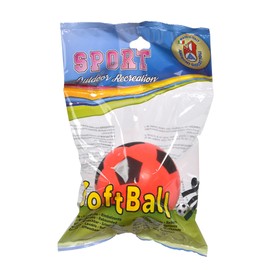 Simba 107350017 - Softball, 3-fach sortiert, es wird nur ein Artikel geliefert, blau, rot, gelb, 10cm