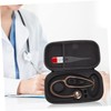 SHOWERORO 1Pc Stethoscope Case Organizer Portable Travel Pouch with Mesh