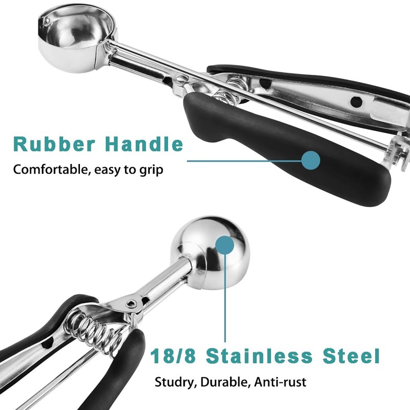 HOMURE H Cookie Scoop 2 Tablespoon, Size #40 Cookie Dough