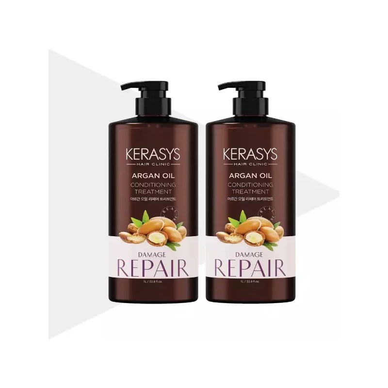 Kerastase 케라시스 아르간오일 트리트먼트 1L x 2개 두피케어 손상모케어 Kerassie