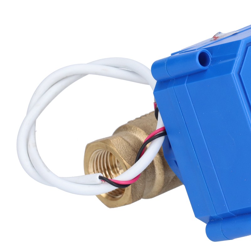 Electric Ball Valve BSP Brass Motorized Mini DN15 1/2in DC9~24V