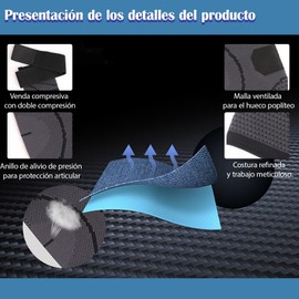 Tobillera Compresiva Ajustable 2 Piezas,Soporte Estabilizador para Deportes,Fitness con Material Elástico Transpirable,Alivia Esguinces, Torceduras, Hinchazón y Recuperación de Lesiones (Medium-naranja)