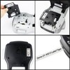 BEYONDTEK 6 x Compatible with Dymo D1 Label Tape 12