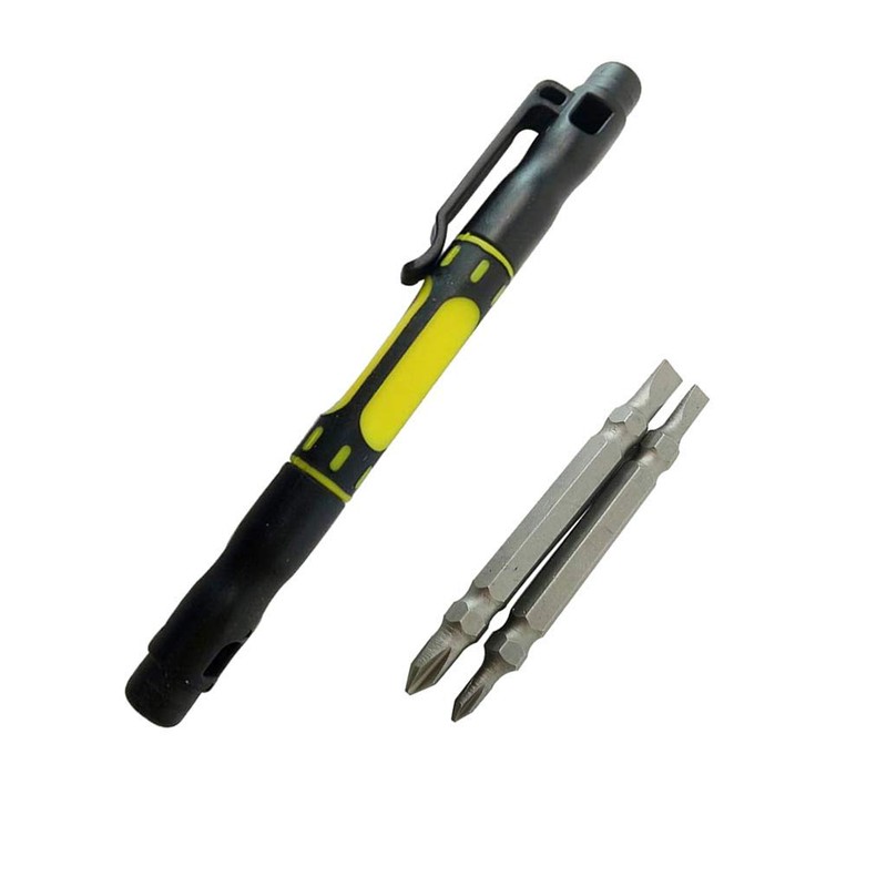 Pocket Screwdriver, 4 in 1 Portable Doubled Ended Screwdriver, Multi-Tool