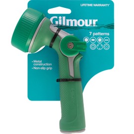 Gilmour Medium Duty Thumb Control Pre-set Watering Nozzle, Spruce