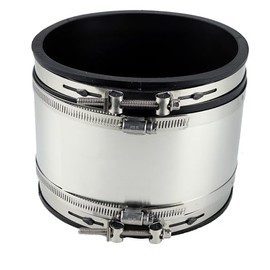 Fernco 5056-88RC 8" Shielded Below Ground Sewer Pipe Coupling for Cast Iron, Plastic or Steel to Cast Iron, Plastic or Steel Plumbing Waste Connections