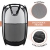 Buyongwant Collapsible Pop Up Laundry Hamper, Mesh Foldable Laundry Basket,