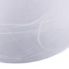 Alabaster White Glass Lamp Shade Replacement for Floor Lamp,E26 Base