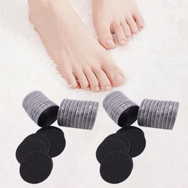 Milageto 120Pcs Replaceable Sand Paper Discs Sanding Pads Practical Feet Clean for Callus Remover Manicure Tools Pedicure Discs