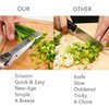 Bestac 5-Blade Herb Scissors Kitchen & Cooking Shears Sharp Stainless