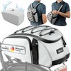 Valkental - 3-in-1 Bicycle Bag for Pannier Rack - 10L