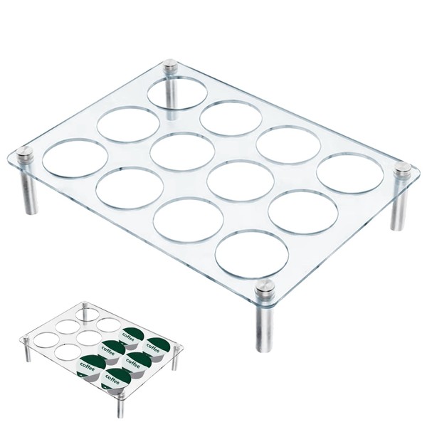 Pcmursal Coffee Pod Drawer Organizer, K Cup Drawer Holder Organizer,