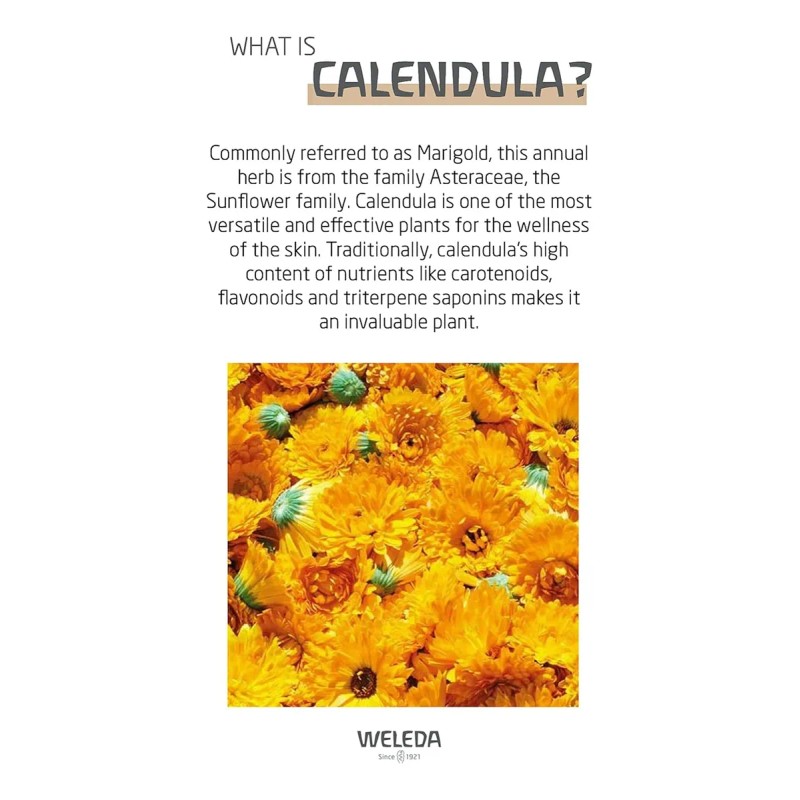 Weleda Crema Corporal De Caléndula, 2.5 Onzas Líquidas