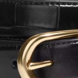 Coach NEW Coach Classic Buckle Cut To Size Reversible Belt 25 Mm Black CF272