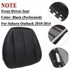 NLQR Front Driver Side Bottom Replacement Seat Cover Black Perforated
