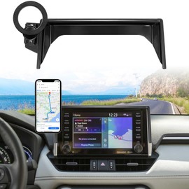 MOCHENT for MagSafe Car Phone Holder for 2019-2025 Toyota RAV4 Accessories, 7/8-Inch Screen Fixed Clip, Magnetic Phone Holder 360° Cell Phone Mount for Toyota RAV4 2025 Accessories