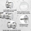 Alise Shower Glass Door Handle,Sliding Shower Doors Knob,Double Side Back-to-Back