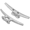 Laorde Dock Cleats 6 inch Galvanized Boat Cleats Cast Iron