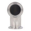 Sanitary Elbow Fitting 90° Stainless Steel Good Sealing Rustproof Pipe