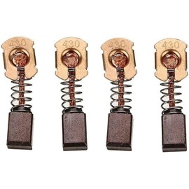 QINALO CB430 Carbon Brush,for Makita Power Tools - Compatible with DGA452, DJV140, DJV180, BJS160, BJS161, BGA450, BGA452 (Set of 4)
