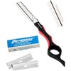 Personna Flare Hair Shaping Razor with 5 Glide Coated Blades