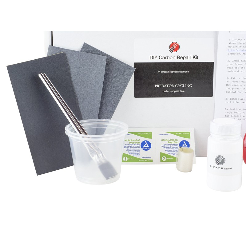 Predator Cycling Carbon Repair Kit, Do It Your Self