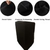 Skyour Black 10"/12"/15" PA DJ Speaker Cover 2pcs Scrim Stretchy