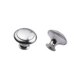 Stainless Steel Round Drawer Knobs Cabinet Handles Door Handle Pull Hardware 23mm 10PCS