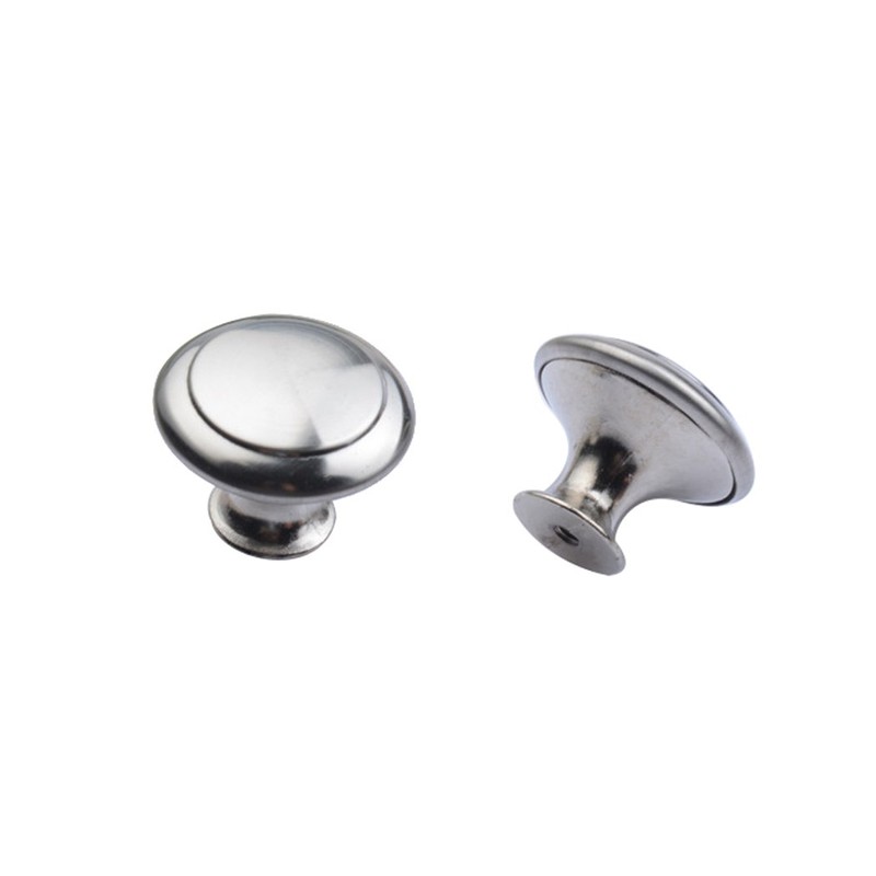 Stainless Steel Round Drawer Knobs Cabinet Handles Door Handle Pull
