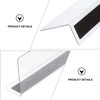 Plastic Shelf Divider- 2. 3 H x 7. 8 L