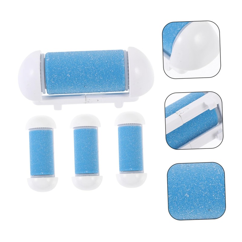 Minkissy Foot Care Foot Grinding Device Accessories Replacement Roller Heads