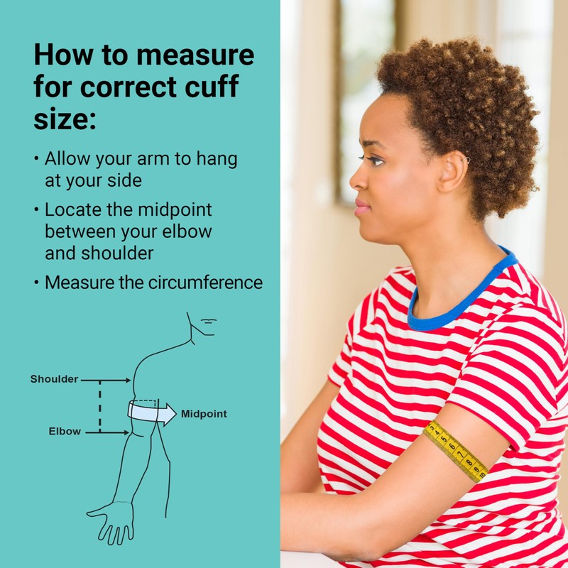 A&D Medical Essential Small Cuff Home Blood Pressure Monitor