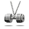 Shields of Strength Women's Weight Plate and Dumbbell Pendant Combo