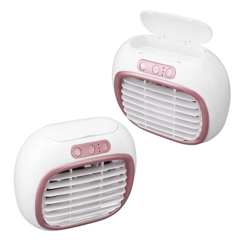Desk Cooler Fan 3 Wind Speeds USB Charging Small Table