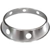 SUNRISE Kitchen Supply (Pack of 2) Plated Reversible Steel Wok