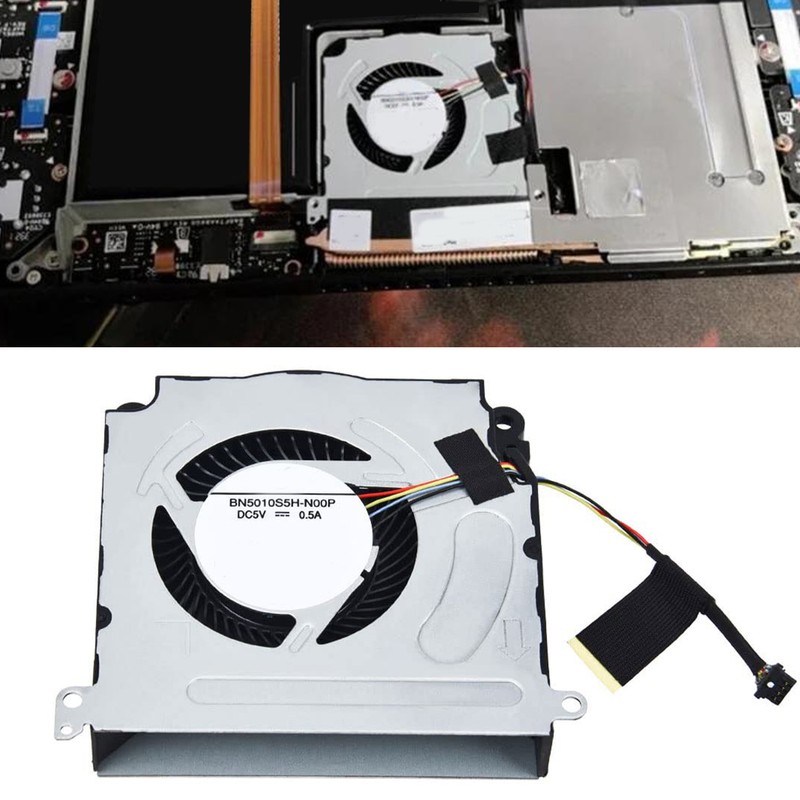Game Console CPU Cooling Fan Quiet Replacement CPU Fan for