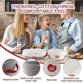 Yomjarl Sourdough Starter Kit,Sourdough Bread Baking Supplies with 2 pack Cotton Rope banneton bread proofing basket with handle,Baking Accessories,Sour Dough Tools,Baking Mat Dough Scraper & More