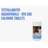 Testallwater - AquaSPArkle Spa Chlorine Tablets 20g | Enhanced Chlorine