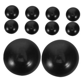 Gatuida 10Pcs Wear Resistant Trampoline Pole Caps Durable Rubber Accessories for Steel Tube Protection Easy Installation for Safety Extend Lifespan of Trampoline Poles