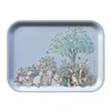 Stone Rabbit - Wooden Tray - Peter Rabbit - Little