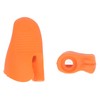 2 Pcs Violin Bow Grip Corrector Soft Reusable Silicone Violin