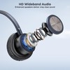 Auricular para teléfono con micrófono con cancelación de ruido compatible