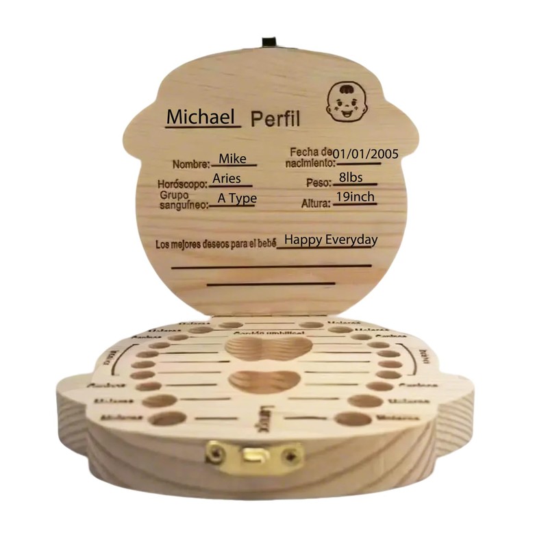 Caja de dientes, Caja de recuerdo para dientes perdidos para