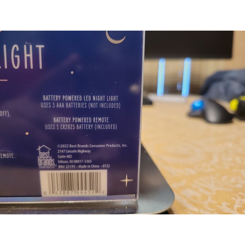 iLogic Led Night Light with 3 Light Modes and 12