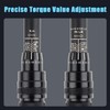 Awang Torque Wrench Bicycle 5-25 Nm,Bicycle Torque Wrench 1/4,±3% Error