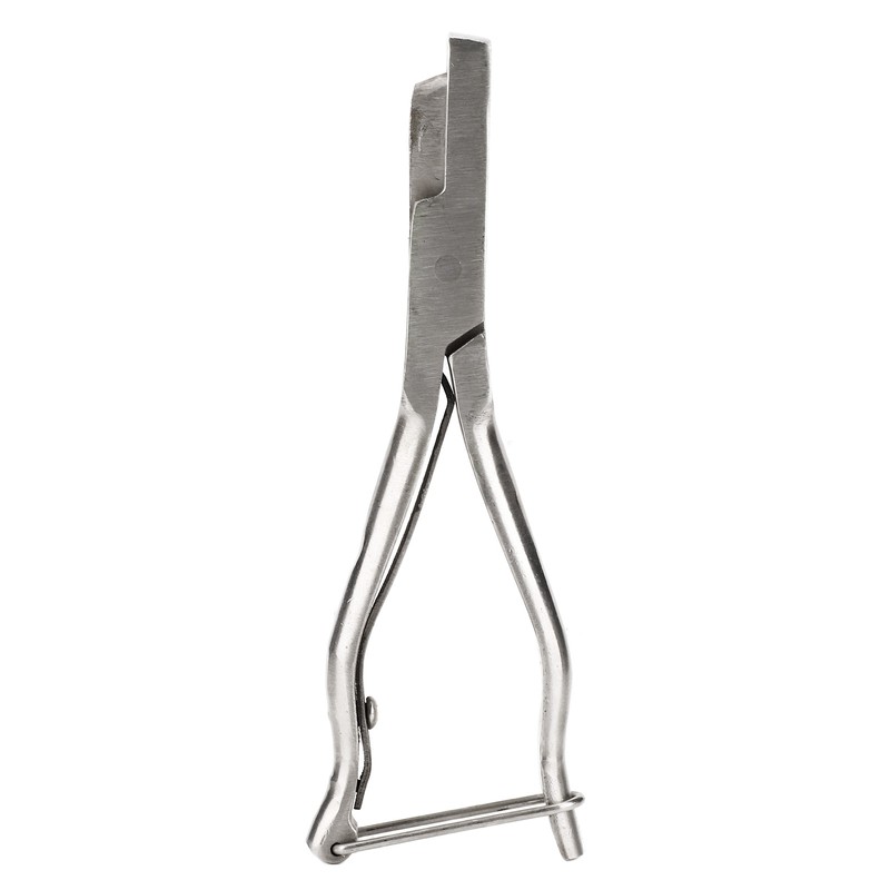 Pig Ear Tag Plier Stainless Steel Animal Ear Notcher with