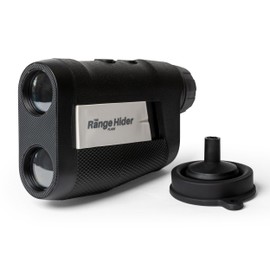 Range Hider – 7oz Golf Flask with Stainless Steel Liner, Shaped Like a Rangefinder, Magnetic Cap and Sides, Travel-Ready with Funnel – Golf Accessory and Gift for Men