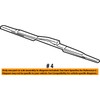 General Motors 19120758, Windshield Wiper Blade
