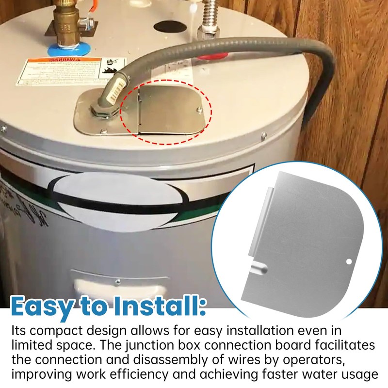 AM29893 Junction Box Cover for Rheem Water Heater, Made of