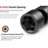 TEKTON 3/8 Inch Drive x 1/2 Inch 6-Point Universal Joint
